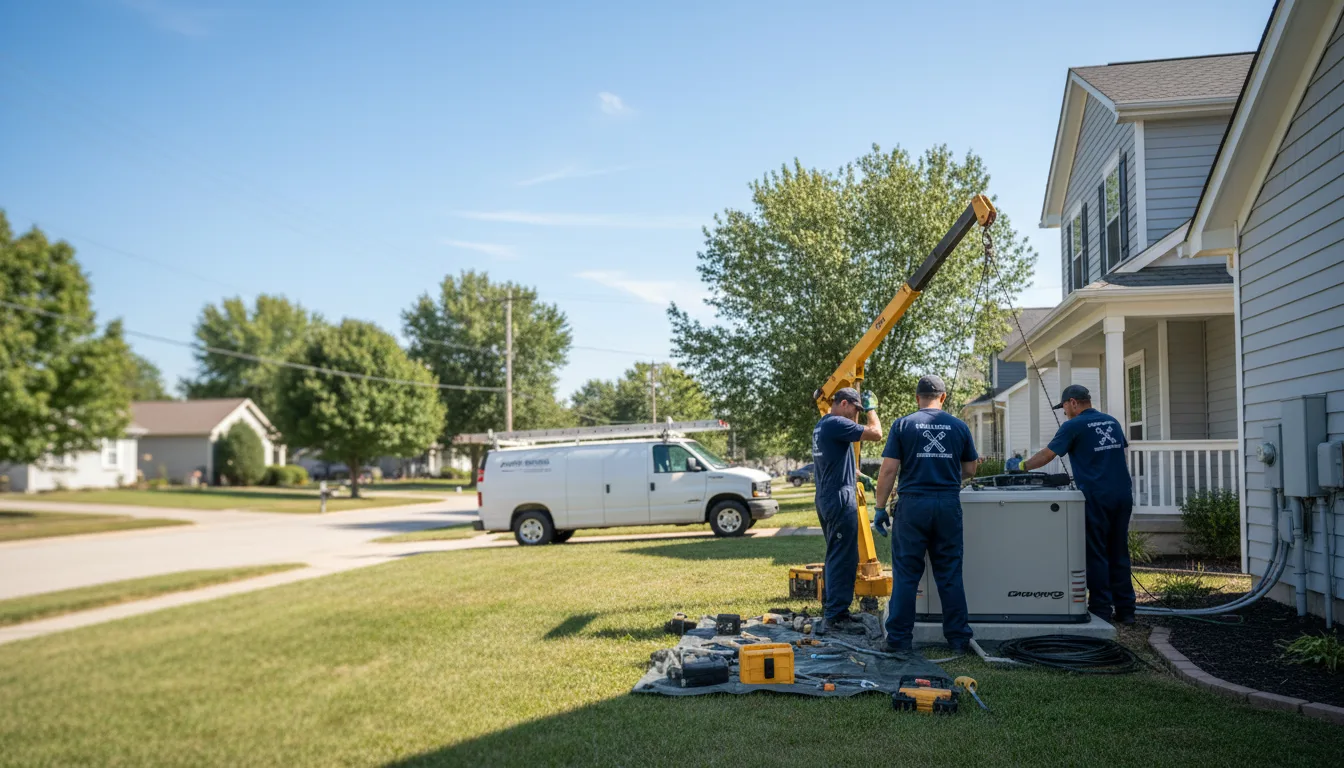 Generator Installation in Fredericksburg, IN near me